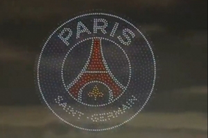 必赢官网入口-预热世俱杯决赛!无人机灯光秀展示巴黎和切尔西队徽